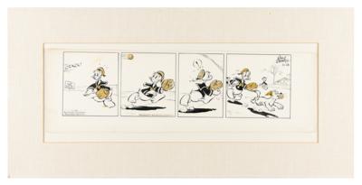 Lot #1378 Donald Duck Comic Strip by Al Taliaferro - Image 2