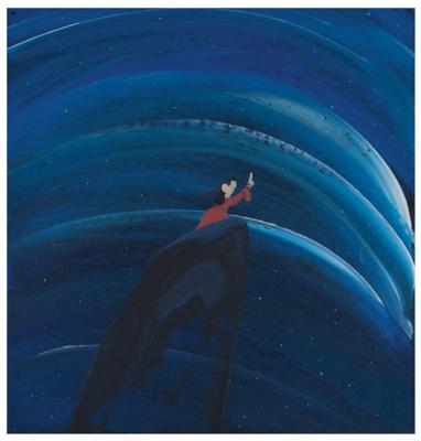 Lot #1347 Mickey Mouse concept painting from Fantasia