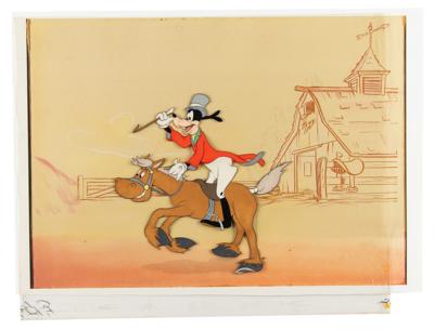 Lot #1359 Goofy and Percy production cel from How to Ride a Horse - Image 2