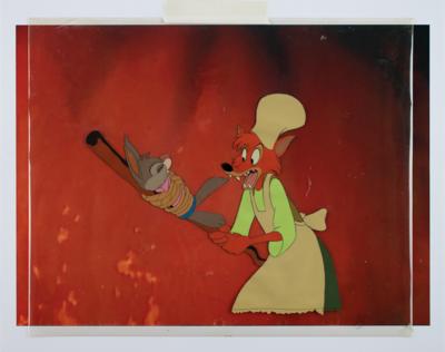 Lot #1361 Br'er Fox and Br'er Rabbit production cel from Song of the South - Image 2