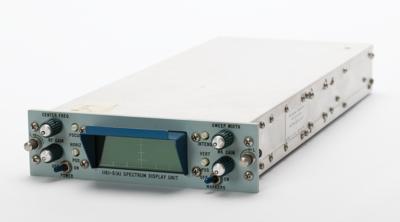 Lot #182 Microdyne Spectrum Display Unit for Telemetry Receiver Spectrum Display