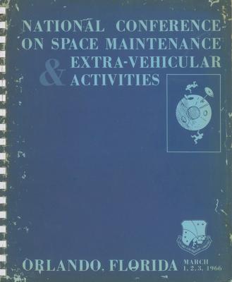 Lot #59 National Conference on Space Maintenance & Extra-Vehicular Activities Report - Image 6