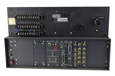 Lot #129 Bafco Frequency Response Analyzer from Rockwell Downey and Plasma Power Supply Panel - Image 2