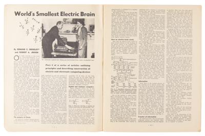 Lot #289 Constructing Electronic Brains by Edmund Berkeley and Robert Jensen - Image 3