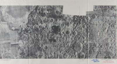 Lot #79 Fred Haise Signed Lunar Orbital Science Flight Chart