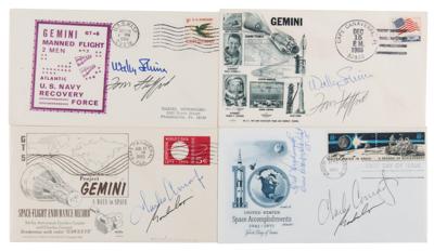 Lot #56 Gemini Astronauts (4) Signed Covers