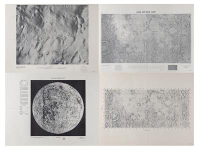 Lot #63 NASA: Lunar Maps (4)