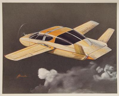 Lot #142 Lear Jet 'Flying Car' Program Proposal - Image 3