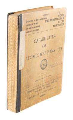 Lot #154 Atomic Weapons: Special Weapons Project Capabilities Manual (1957) - Image 9