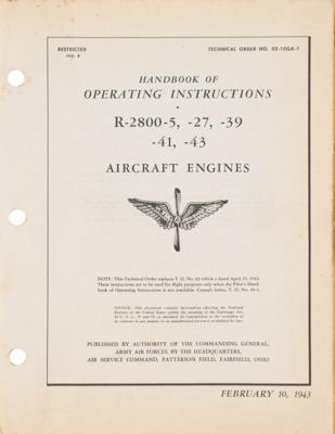 Lot #147 World War II: American and British Aircraft Operation and Support Manuals - Image 8