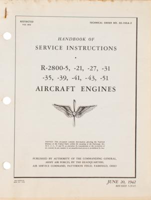 Lot #147 World War II: American and British Aircraft Operation and Support Manuals - Image 9