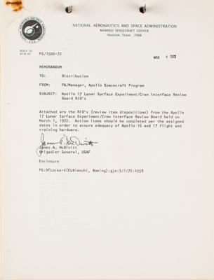 Lot #37 Otto Berg's Apollo Project Correspondence - Image 6