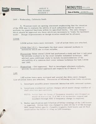 Lot #37 Otto Berg's Apollo Project Correspondence - Image 9