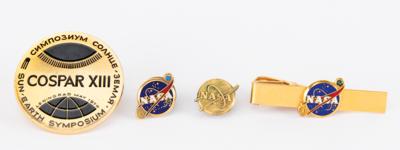 Lot #49 Otto Berg's NASA Pins and Badges (4)