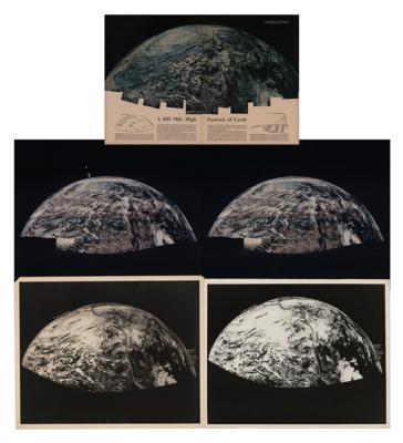 Lot #9 Otto Berg's 1954 'Earth from Space' Photograph Enlargement Archive - Image 1