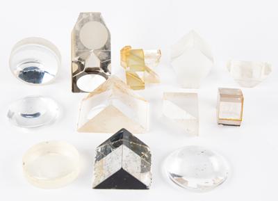 Lot #23 Otto Berg's Collection of Prisms and Optics