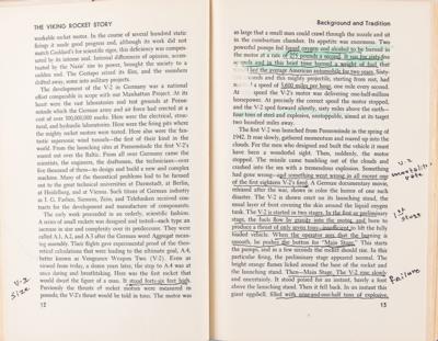 Lot #45 Otto Berg's Annotated Book: The Viking Rocket Story - Image 4