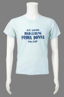 Lot #319 Atari 'High Strung Prima Donna' T-Shirt (c. 1980) from the collection of David Sherman