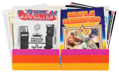 Lot #311 Atari 1980 Missile Command and Arcade Games Advertising Packet from the collection of David Sherman - Image 2