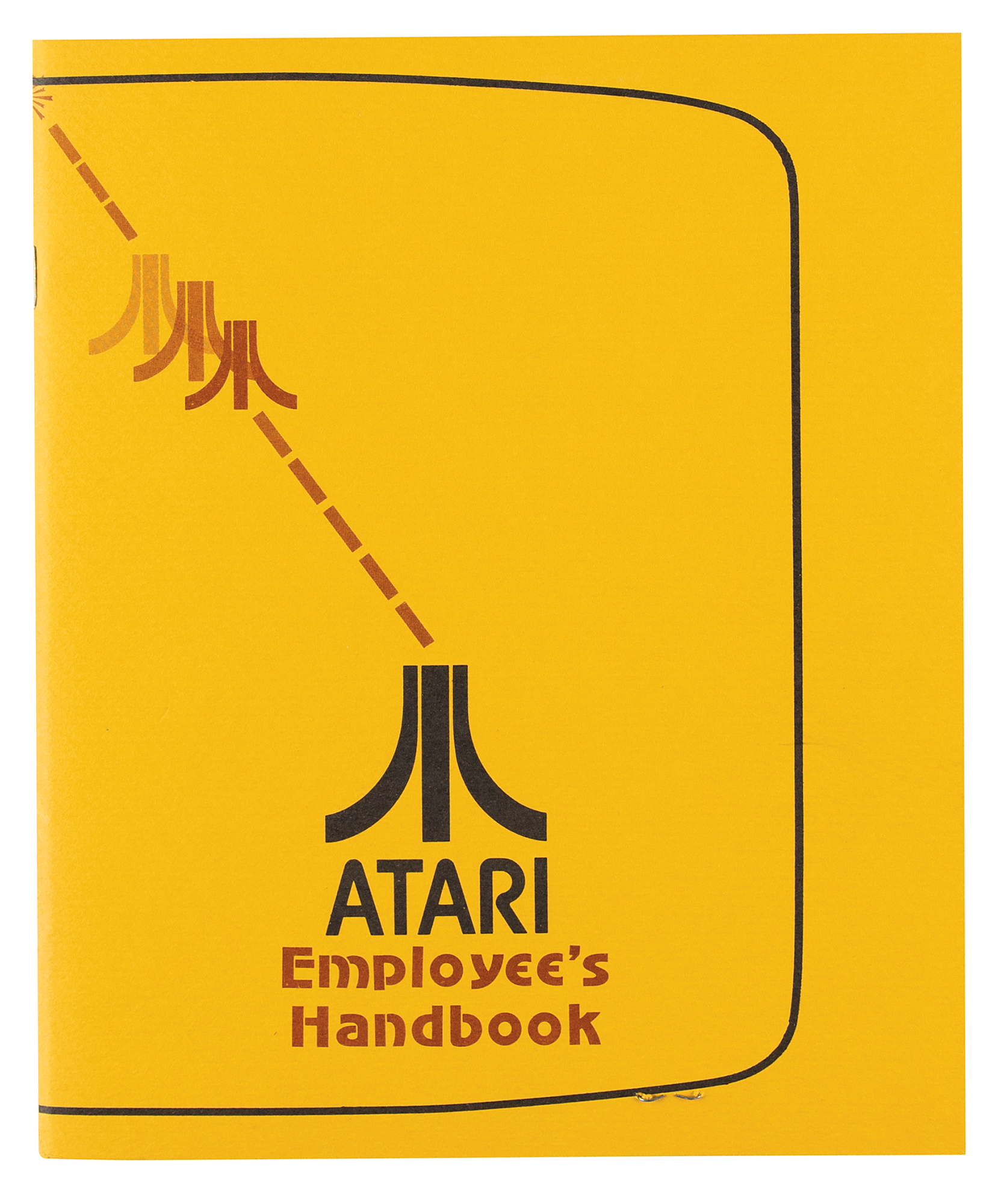 Lot #316 Atari Employee Handbook and Inter-Office Material from the collection of David Sherman