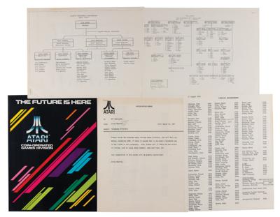 Lot #316 Atari Employee Handbook and Inter-Office Material from the collection of David Sherman - Image 4