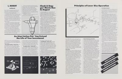 Lot #314 Atari 'I, Robot' Original Advertising Material from the collection of David Sherman - Image 6
