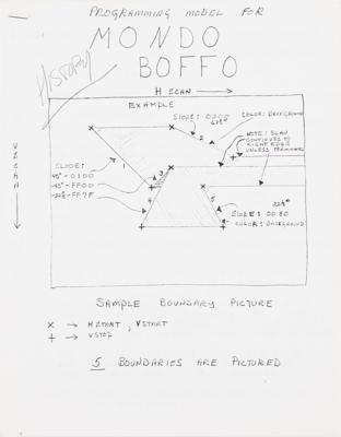Lot #317 Atari 'Mondo Bondo / Boffo' 3-D and Video Processor Archive from the collection of David Sherman - Image 12