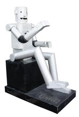 Lot #191 Vintage Seated Humanoid Robot (c. 1950s) - Image 6