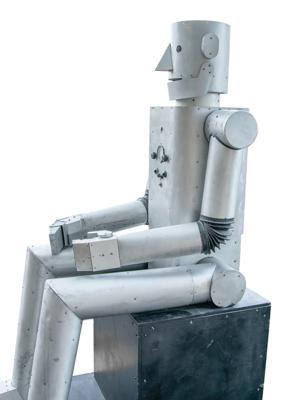 Lot #191 Vintage Seated Humanoid Robot (c. 1950s) - Image 7