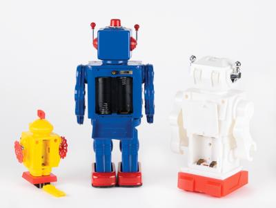 Lot #248 Vintage Lot of (3) Battery-Operated Robots from the collection of Andres Serrano - Image 2