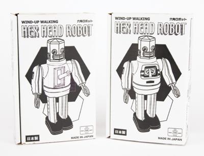 Lot #215 Lot of (2) Hex Head Robots by Metal House from the collection of Andres Serrano - Image 3
