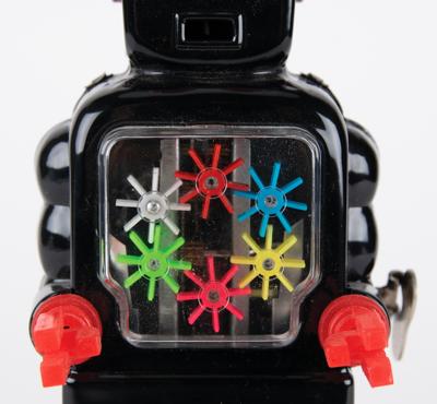 Lot #213 High-Wheel Wind-up Robot by Ha Ha Toy from the collection of Andres Serrano - Image 3