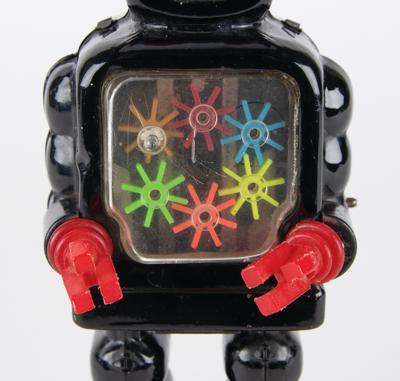 Lot #203 Vintage High-Wheel Robot by Yoshiya KO from the collection of Andres Serrano - Image 3