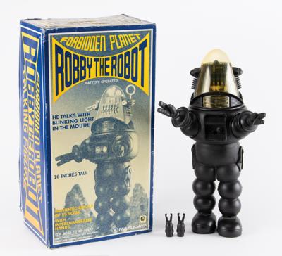 Lot #256 Vintage Robby the Robot Talking Figure by