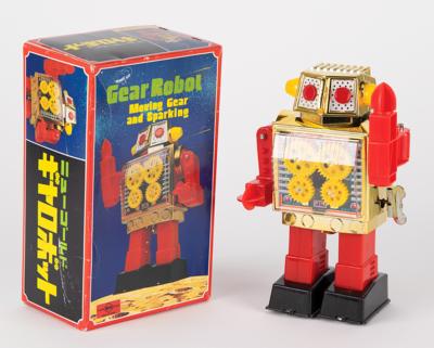 Lot #235 Vintage Gear Robot by Horikawa from the collection of Andres Serrano - Image 1