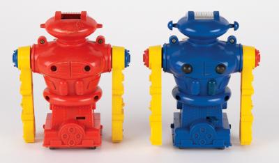 Lot #244 Vintage Lot of (2) Karate Robot Juniors by Tomy from the collection of Andres Serrano - Image 2