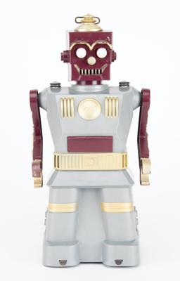 Lot #232 Vintage Electric Robot and Son by Marx from the collection of Andres Serrano - Image 1