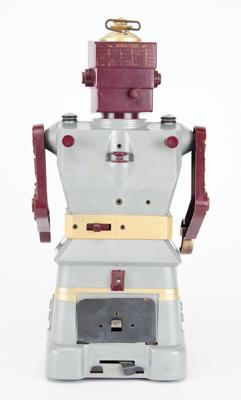 Lot #232 Vintage Electric Robot and Son by Marx from the collection of Andres Serrano - Image 2