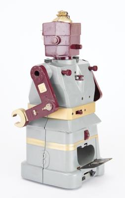 Lot #232 Vintage Electric Robot and Son by Marx from the collection of Andres Serrano - Image 3