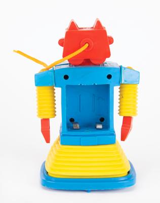 Lot #255 Vintage Ranger Robot with Magic Helmet by Cragstan from the collection of Andres Serrano - Image 3