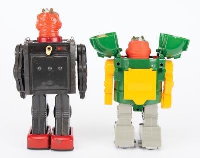 Lot #206 Vintage Lot of (2) Dino Robots (Horikawa and Tawainese Clone) from the collection of Andres Serrano - Image 2