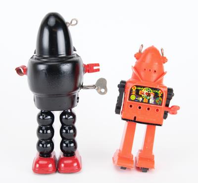 Lot #207 Vintage Lot of (2) Wind-up Robby the Robot-Inspired Toys from the collection of Andres Serrano - Image 2