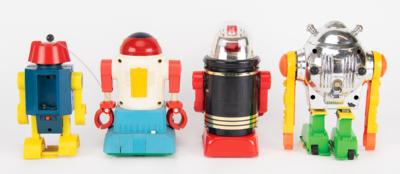 Lot #210 Vintage Lot of (4) Third Generation Battery-Operated Toy Robots from the collection of Andres Serrano - Image 2