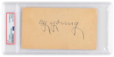 Lot #6632 Cy Young Signature