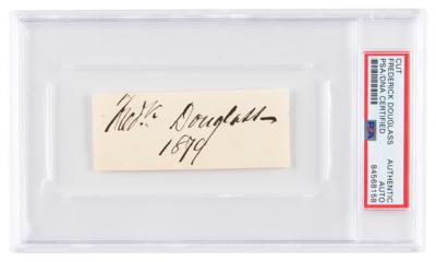 Lot #6128 Frederick Douglass Signature