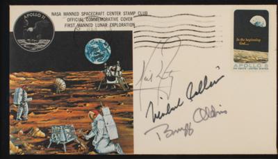 Lot #6381 Apollo 11 Crew-Signed 'Type 1' Insurance Cover - Image 2