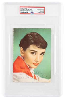 Lot #6547 Audrey Hepburn Signed Photograph