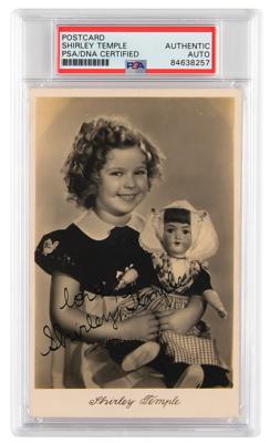 Lot #6613 Shirley Temple Signed Photograph