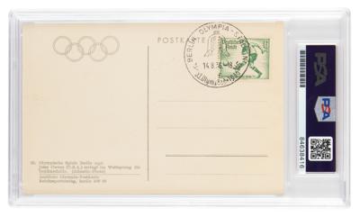 Lot #6626 Jesse Owens Signed Photograph - Image 2