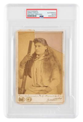 Lot #6145 Annie Oakley Signed Photograph